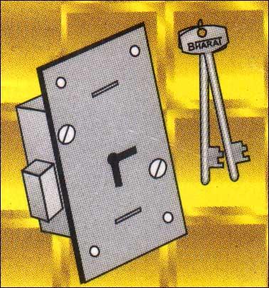 Brass Cupboard Locks