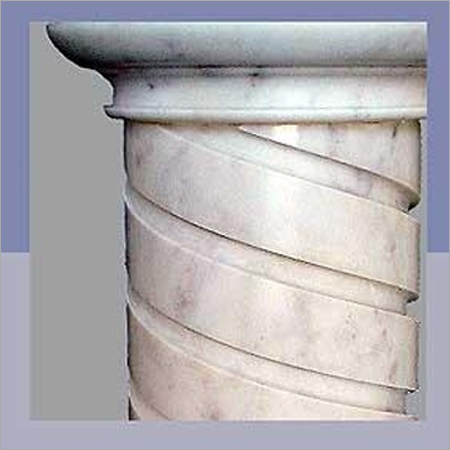 White Marble Pillar