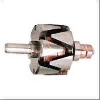 Rotor - Steel 50mm Diameter x 70mm Length 6 Poles 10mm Shaft Diameter Smooth Finish High Durability and Precise Machining