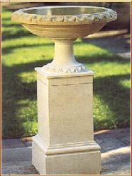 Regency Bird Bath (C500) & Regency Pedestal (B-330)