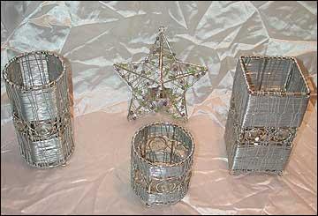 Candle Holders - Aluminum, 15x8cm & 8x8cm, Nickel, 16x6cm, Silver | Elegant Design, Crystal Accents, Durable