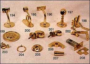 Brass Curtain Fittings