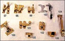 Brass Sash Fasteners