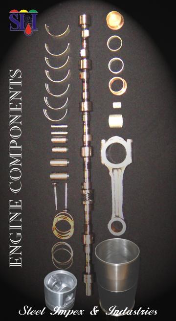 Connecting Rod Piston Pin & Lock Cylinder Liner