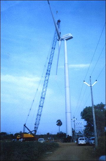 Erection of Windmills