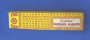Nagchampa 16 gms - Hand Rolled Herbs, Honey & Natural Oils | Sweet Aroma, Peaceful Mood, Popular Incense Stick
