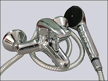 Bath Mixer with Shower & Tube