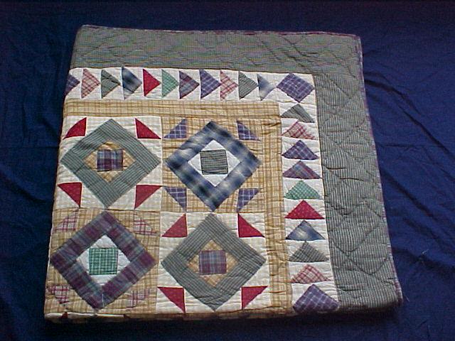 HAND MADE PATCH WORK QUILT