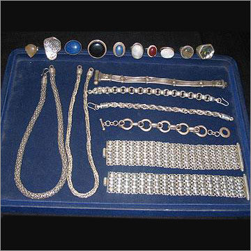 Silver jewellery