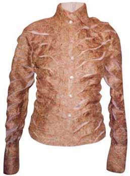 Shirt with Net Lining (100% pure silk)