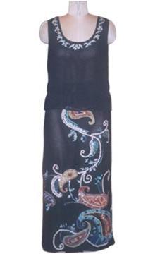 Polygeorget with very fine embroidery