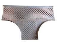 Galvanized Perforated Cable Tray Tee - Galvanized Iron, Length: 2500 Mm, Width: 100-500 Mm, Thickness: 1.2-3.0 Mm, Silver Color, Radius: 300-1000 Mm