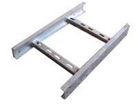 Galvanized Iron Ladder Cable Trays - 2500 Mm Length, Silver Color, 1.6-2.0 Mm Thickness | Durable Design, Low Maintenance, Rectangular Shape