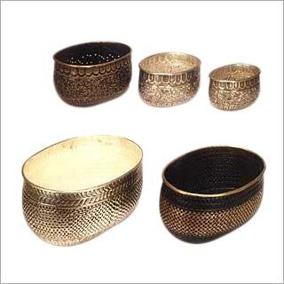 Brass Planter set of 5 pcs