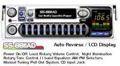 CD Player - Silver, LCD Display, 87-108 MHz, 4x20W Output Power, Easy Operation, Compact Design