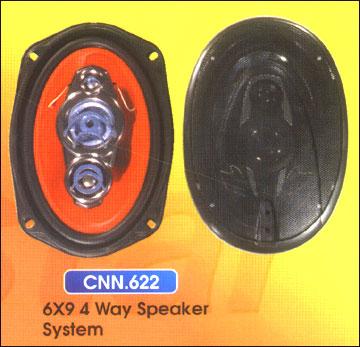 6x9 4 Way Speaker System