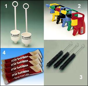 Spray Gun Cleaning Accessories