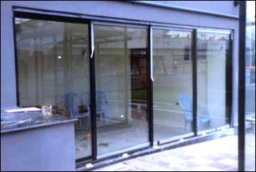 Sliding Door - Aluminum Frame, Tempered Glass, Steel Track | Smooth Operation, Energy Efficient, Enhanced Security