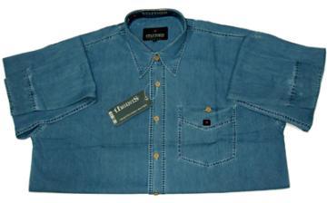Denim shirts in 100% cotton