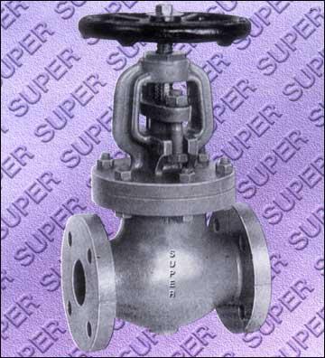Cast Iron Double Flanged Globe Valves with Renewable Loose Plug Type Disc.