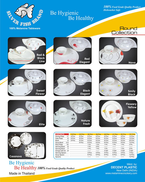 Melamine Dinner Set