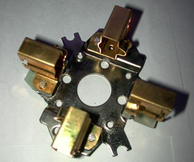 Carbon brush assemblies