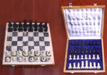 Chess in soft stone sizes avail 6",8",10",12",14",16",18",20"