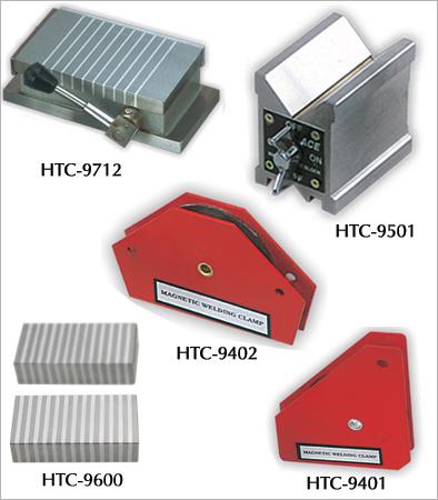 MAG. V-BLOCK, QUICK CLAMP, MAG. CHUCKS- RD./ RECT.