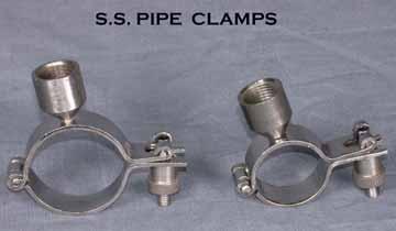 Stainless Steel Pipe Clamps