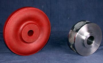 Trolley Wheel & Link Chain Sprocket