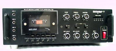 Audio Player - 10x5x2 Inches Black, CE Certified, 12V DC | Cassette Playback, Portable, Easy Operation