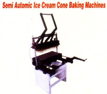 Semi Automatic Ice Cream Cone Baking Machine