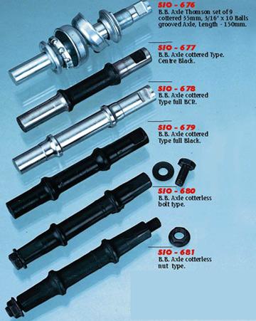 Bicycle Axles