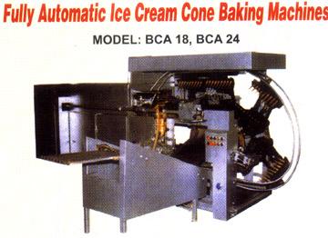 Automatic Ice Cream Cone Baking Machines