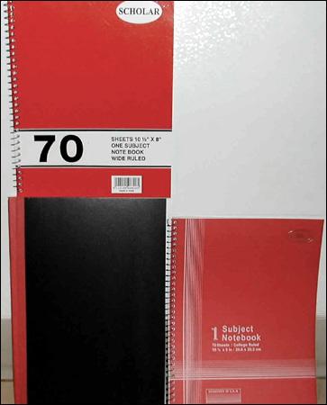 Subject Note Books