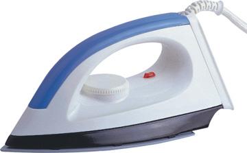 Silkina Iron - Plastic Metal, 300x120x100mm, White, 750-1000W, 1.5m Cord | Easy Use, Durable, Lightweight, Compact