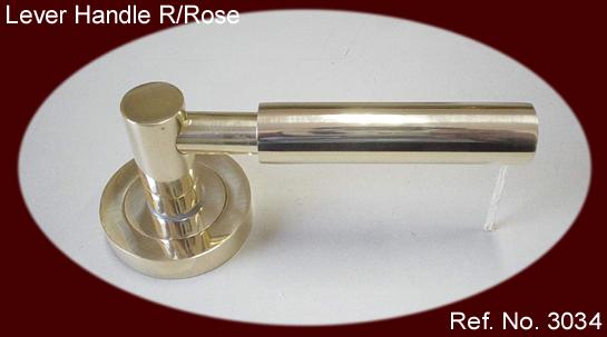 Lever Handle Round Rose