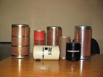 Oil filter for commercial vehicle