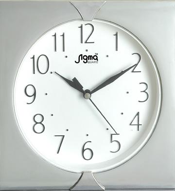 Square Analog Office Wall Clock