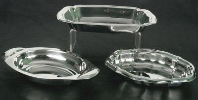 Utencil - Stainless Steel, Oval Shape, Varying Sizes | Durable, Elegant Design, Easy to Clean, Stackable, Dishwasher Safe, Mirror Finish