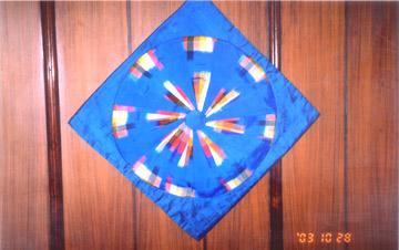 Cushion cover with Patch work