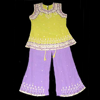 Girl's Wear - Sleeveless Top and Trouser