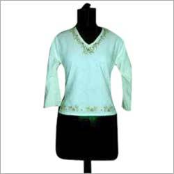 Ladies Full Sleeve Embroidered Top