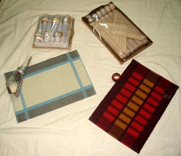 Gift set of Placemat Napkins and Napkin Rings