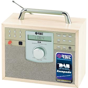 Escapade - DAB DIGITAL RADIO WITH AM/FM STEREO PLL RADIO with REMOTE CONTROL