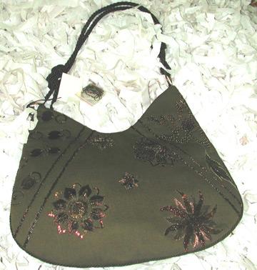 Hand Embroidered & Hand Wooven Bag