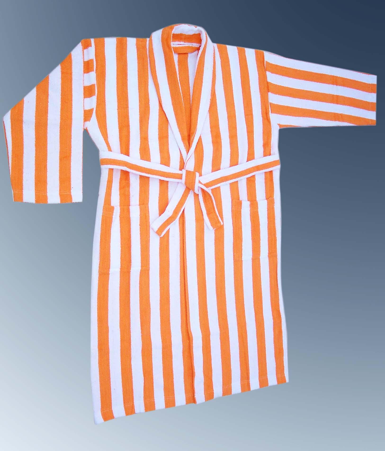 Bath Robe - Stripped Designs