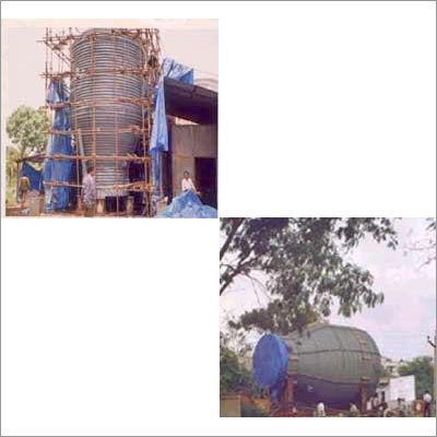 Low Pressure Separators Top & Bottom Along With Si
