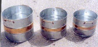 Galvanized Planters