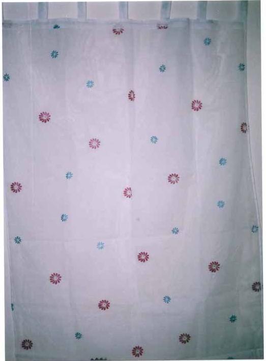 Curtain-100% cotton Organdy